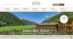 Desktop Screenshot of hotel-masl.com